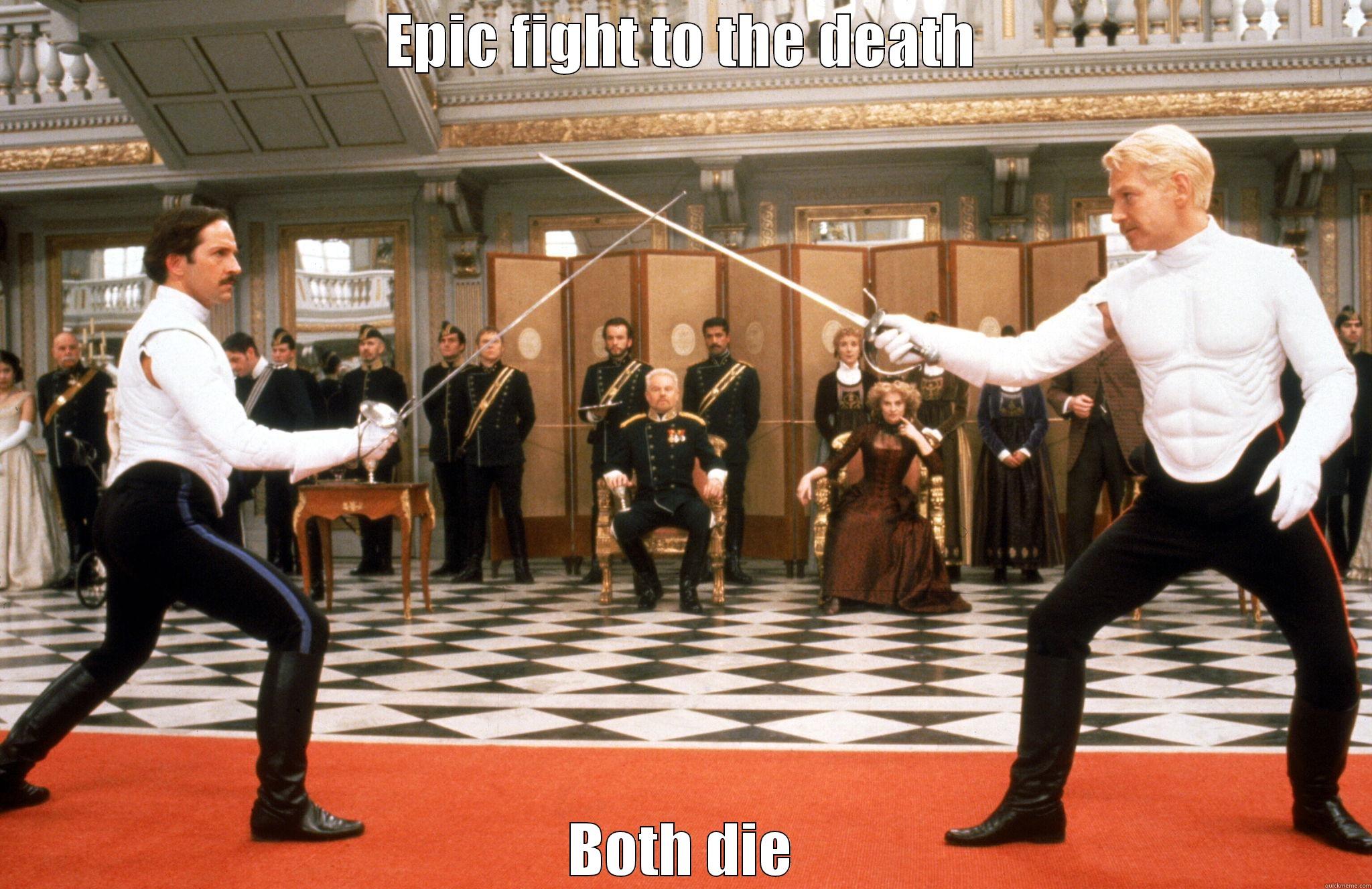 EPIC FIGHT TO THE DEATH BOTH DIE Misc