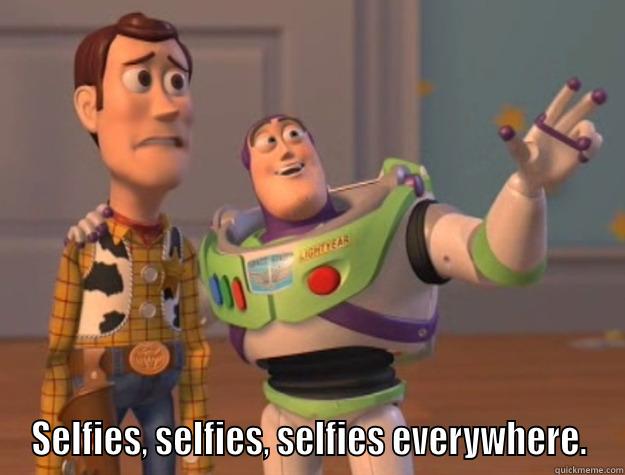  SELFIES, SELFIES, SELFIES EVERYWHERE. Toy Story