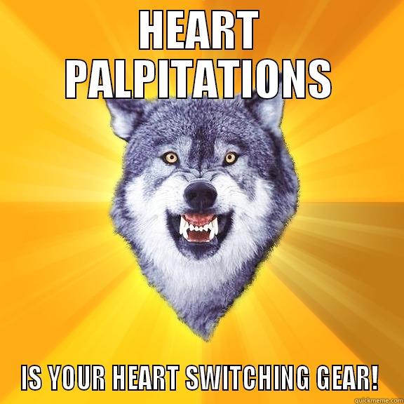 Heart Palpitations - HEART PALPITATIONS IS YOUR HEART SWITCHING GEAR! Courage Wolf