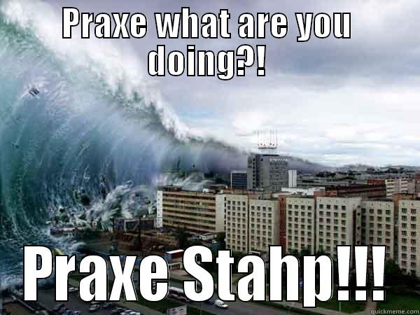 PRAXE WHAT ARE YOU DOING?! PRAXE STAHP!!! Misc