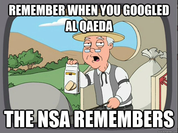 Remember when you Googled Al Qaeda The NSA remembers  