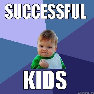 SUCCESSFUL KIDS Success Kid