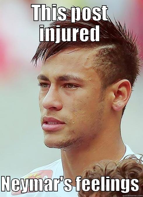 Neymar crying - THIS POST INJURED  NEYMAR'S FEELINGS Misc