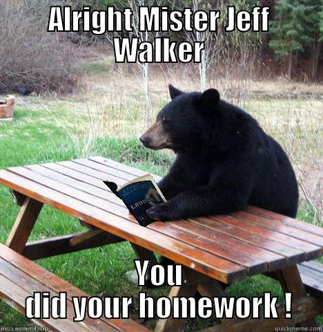 Sometimes you get the bear - ALRIGHT MISTER JEFF WALKER YOU DID YOUR HOMEWORK ! Misc