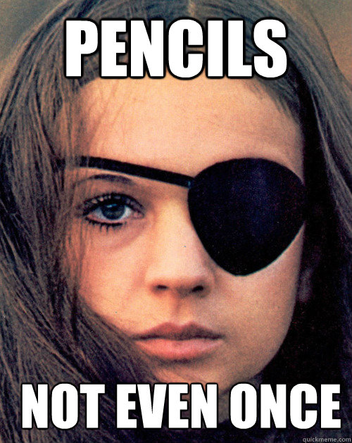 Pencils  Not even once   - Pencils  Not even once    Misc