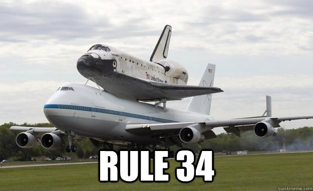 Rule 34 - Rule 34  Space Shuttle