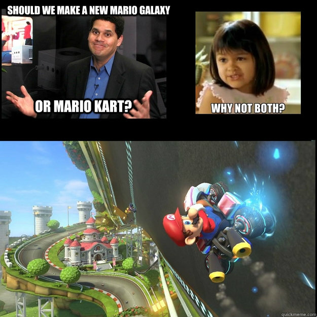 Should we make a new Mario Galaxy or Mario Kart? - Should we make a new Mario Galaxy or Mario Kart?  Misc