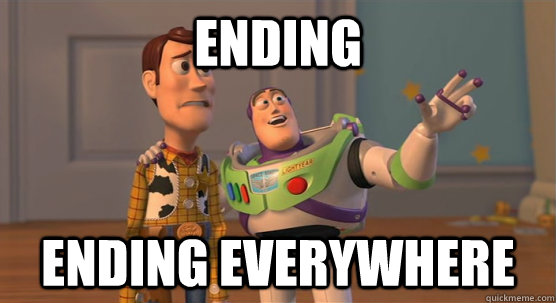 Ending ending everywhere  Toy Story Everywhere