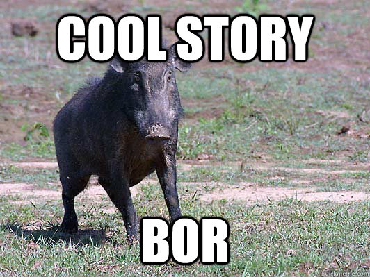 Cool Story Bor  Confessions of Bored Boar