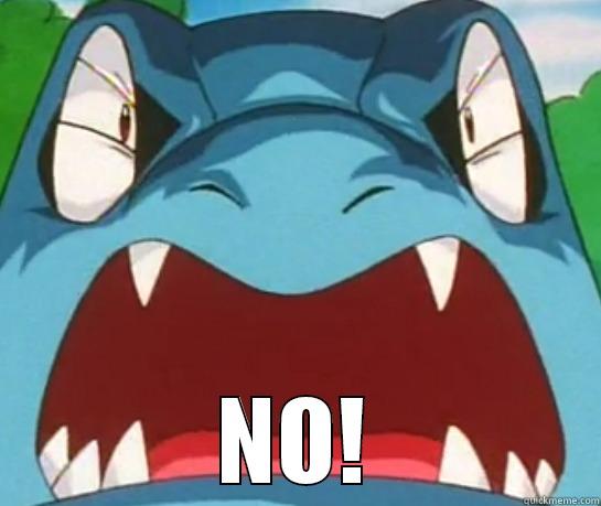 Listen to totodile! -  NO! Misc