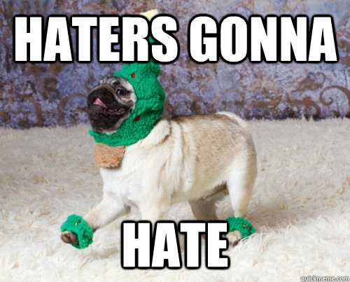 Haters gonna Hate - Haters gonna Hate  pugs