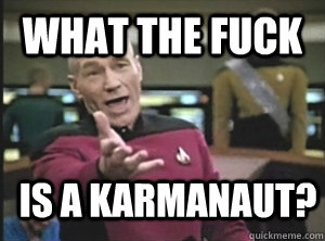 What the fuck is a Karmanaut? - What the fuck is a Karmanaut?  Annoyed Picard