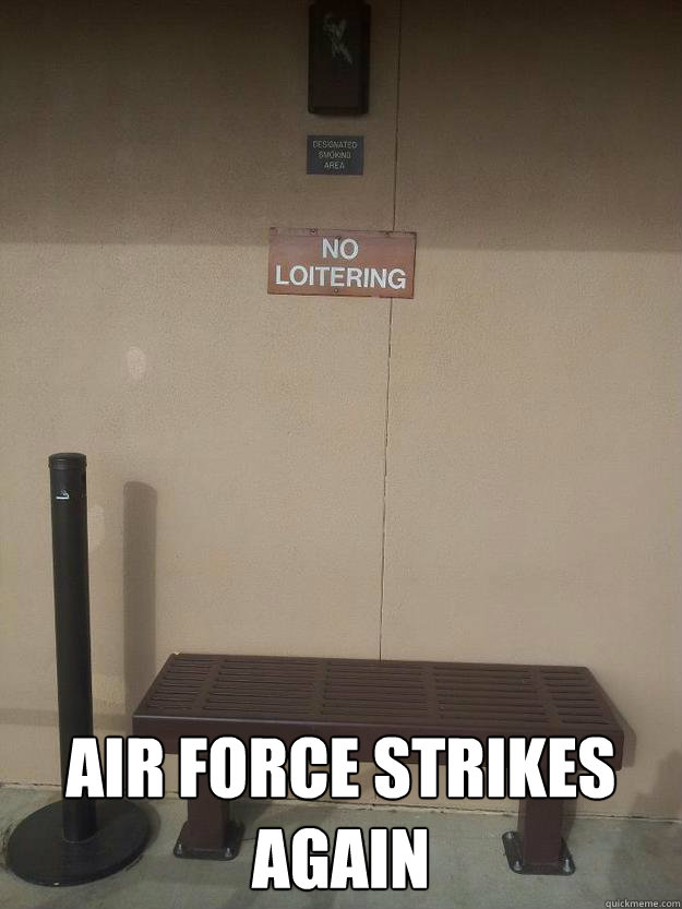  Air Force Strikes again -  Air Force Strikes again  Air Force...cant get it right.