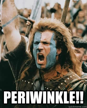  periwinkle!! -  periwinkle!!  Braveheart