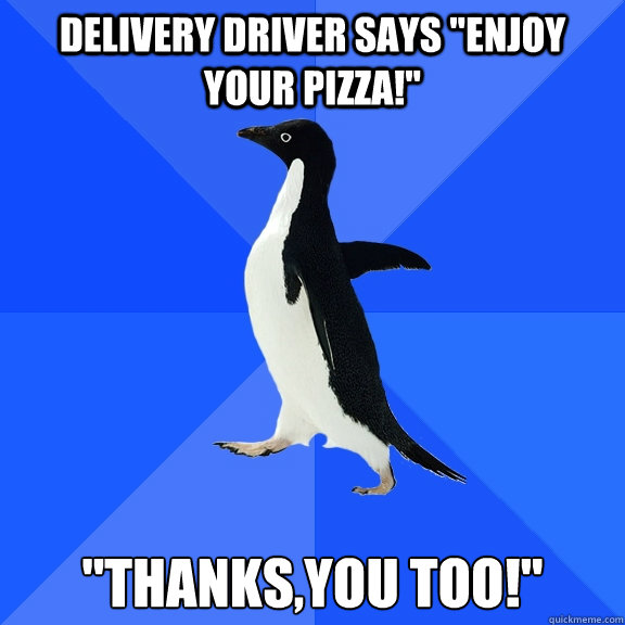 Delivery driver says 