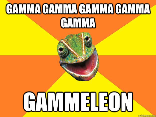 GAMMA GAMMA GAMMA GAMMA GAMMA GAMMELEON  Karma Chameleon