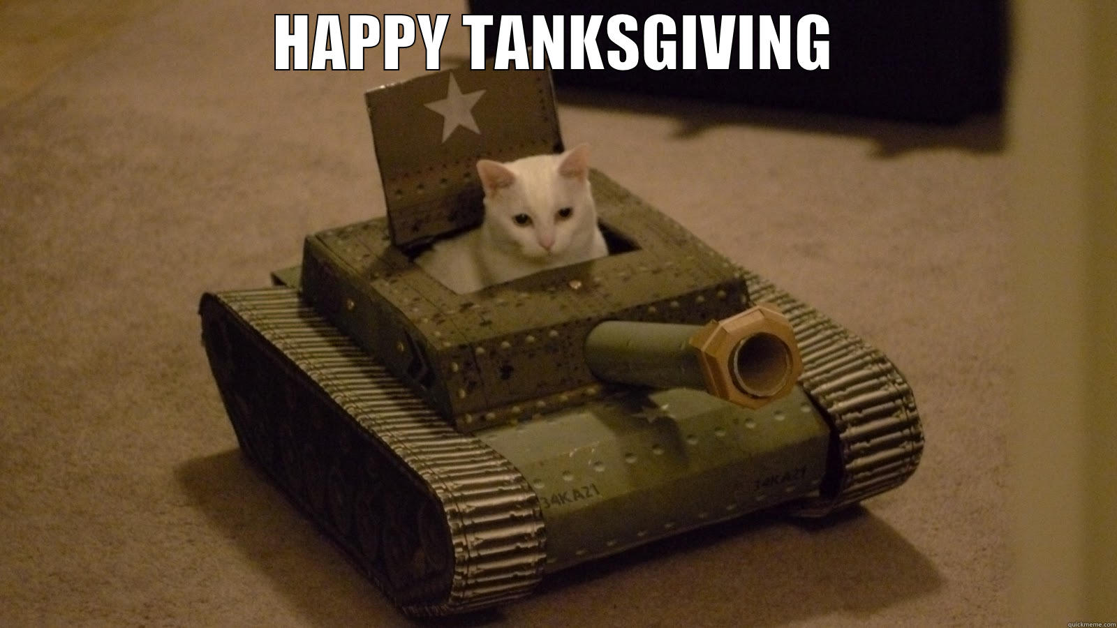 Cat Tank - HAPPY TANKSGIVING  Misc