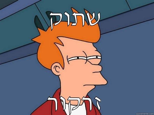 שתוק זרקור Futurama Fry