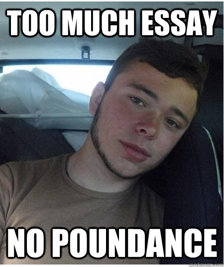 Too Much Essay No poundance - Too Much Essay No poundance  Chinese Tony