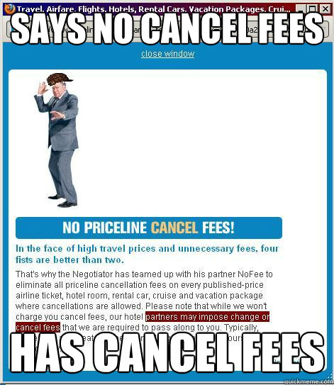 Cancel Fees