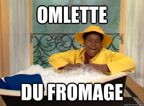 Omlette du fromage  