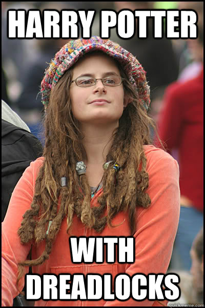 harry potter with dreadlocks  College Liberal