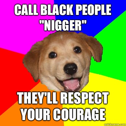 Call black people 