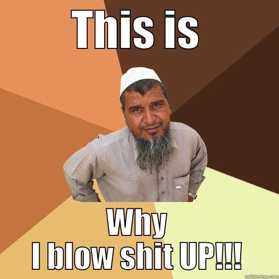 THIS IS WHY I BLOW SHIT UP!!! Ordinary Muslim Man