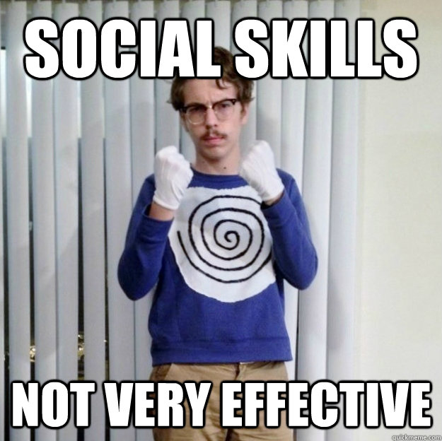 social skills not very effective - social skills not very effective  Socially Awkward Poliwrath