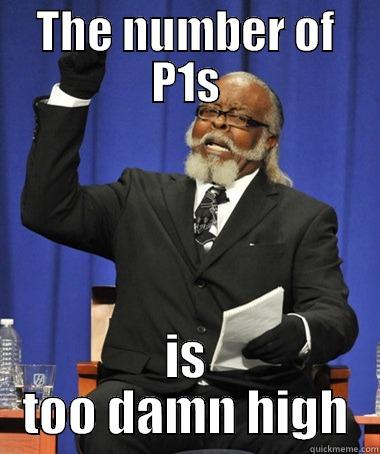 THE NUMBER OF P1S IS TOO DAMN HIGH The Rent Is Too Damn High