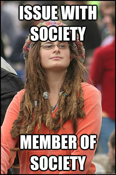 issue with society member of society  College Liberal