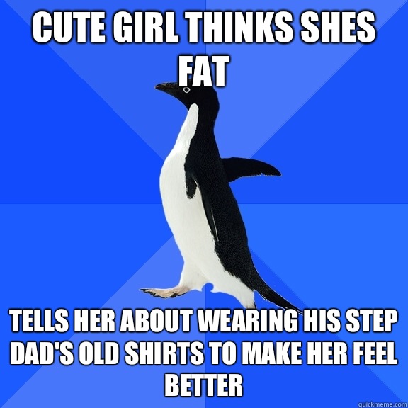 Cute Girl Thinks Shes Fat Tells Her About Wearing His Step Dads Old Shirts To Make Her Feel 2773