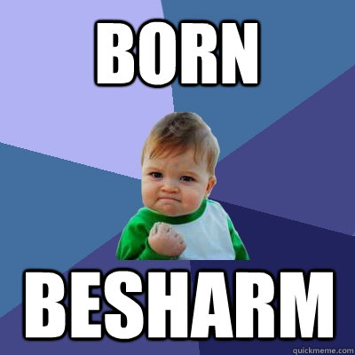born besharm - born besharm  Success Kid