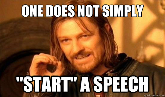 One Does Not Simply 