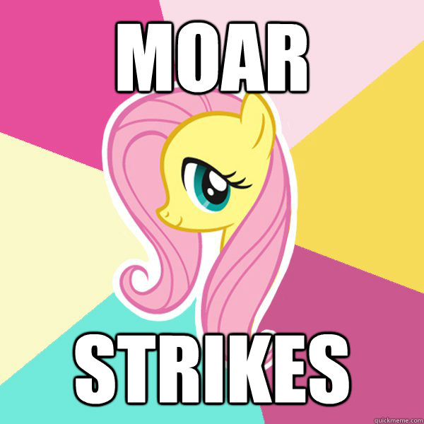 MOAR STRIKES  Fluttershy