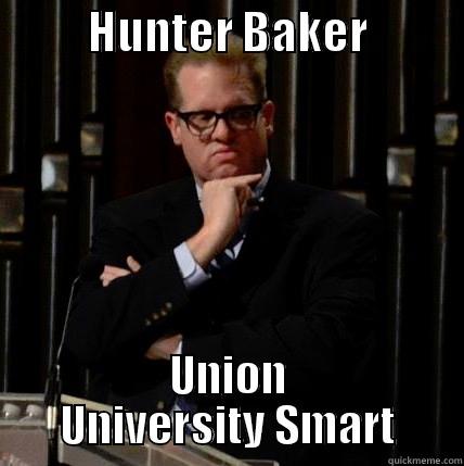           HUNTER BAKER            UNION UNIVERSITY SMART Misc