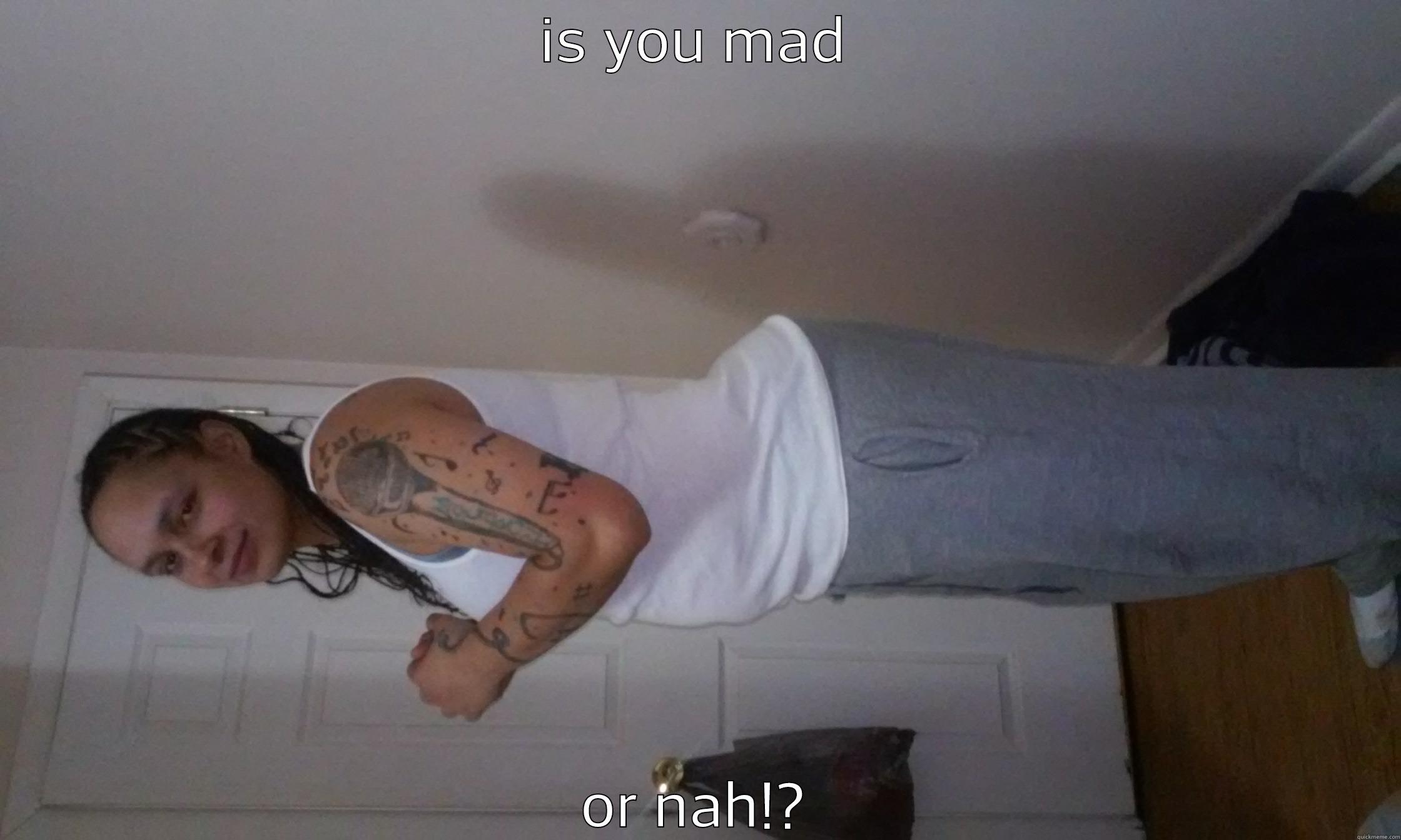 Is you mad or nah - IS YOU MAD OR NAH!? Misc