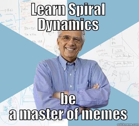 SD Wizard - LEARN SPIRAL DYNAMICS BE A MASTER OF MEMES Engineering Professor