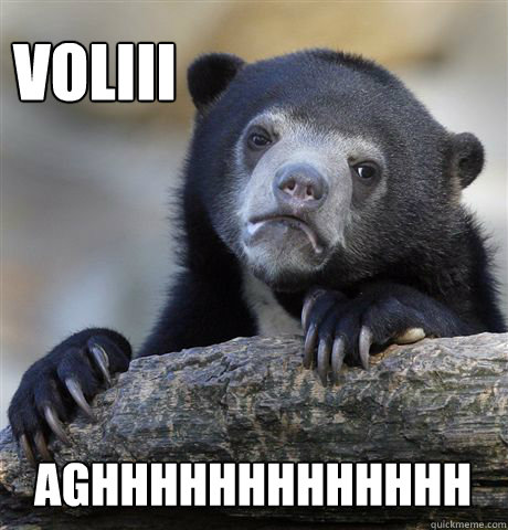 VOLIII aghhhhhhhhhhhhh  Confession Bear