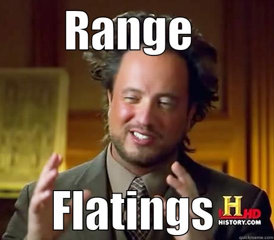 RANGE  FLATINGS Ancient Aliens