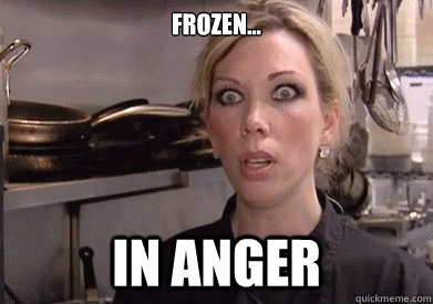 Frozen... in anger  Crazy Amy