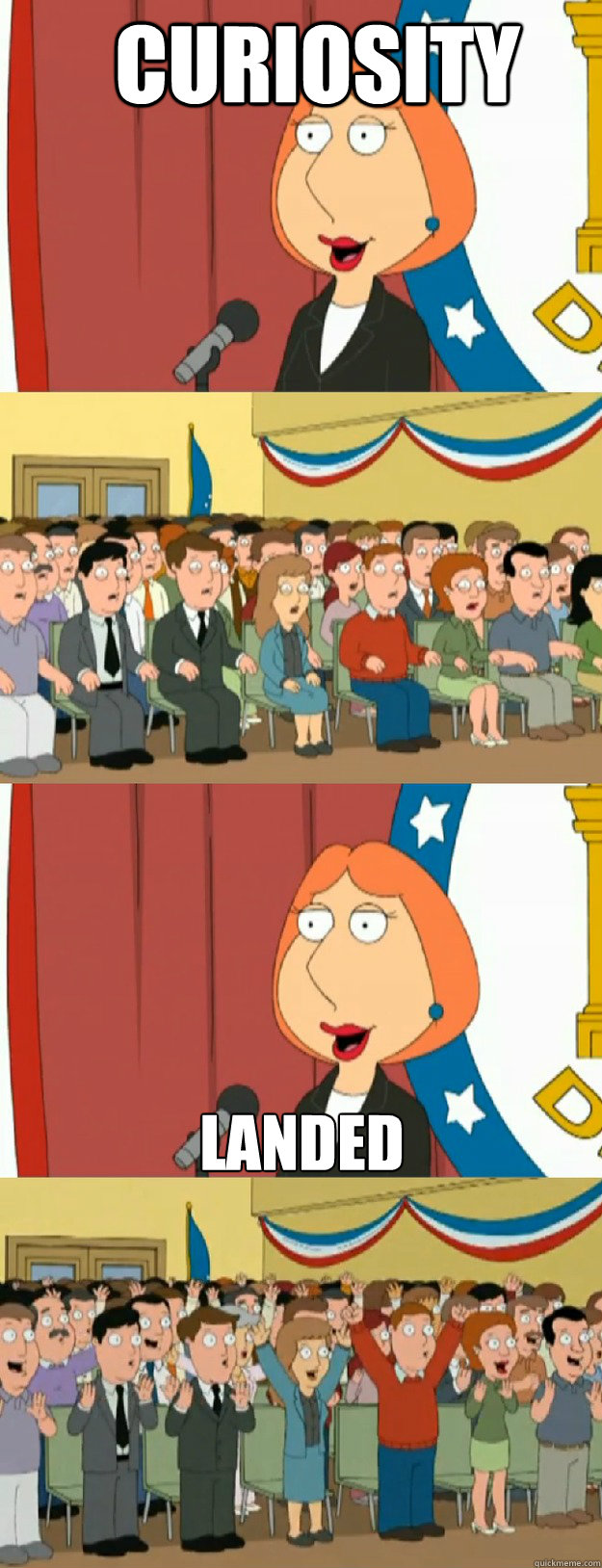 Curiosity Landed - Curiosity Landed  Lois Griffin