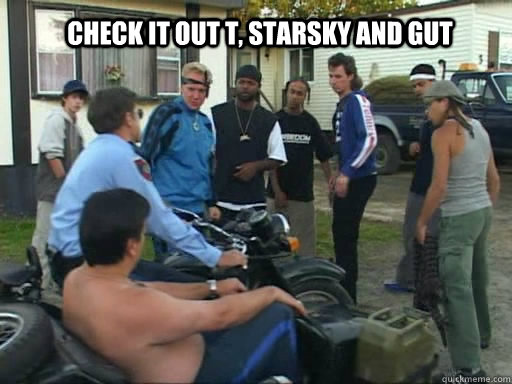 Check it out T, Starsky and gut - Check it out T, Starsky and gut  Misc