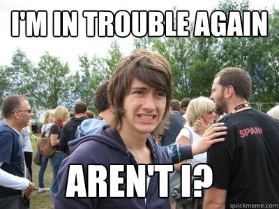 I'm in trouble again aren't i? - I'm in trouble again aren't i?  Awkward Alex Turner 2