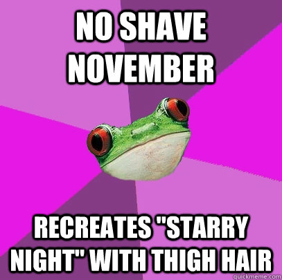 No shave november Recreates 