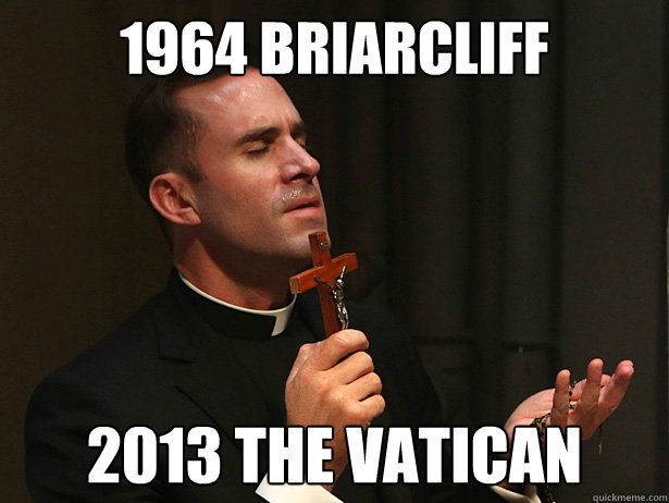 1964 Briarcliff 2013 the vatican  Monsignor Timothy Howard