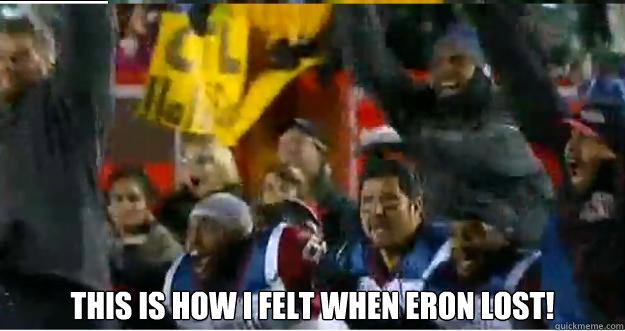  This is how I felt when eron lost! -  This is how I felt when eron lost!  Lost