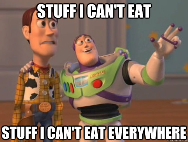 STUFF I CAN'T EAT STUFF I CAN'T EAT EVERYWHERE - STUFF I CAN'T EAT STUFF I CAN'T EAT EVERYWHERE  Toy Story