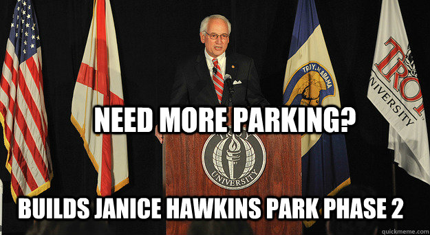 Need more parking? builds Janice Hawkins park phase 2  