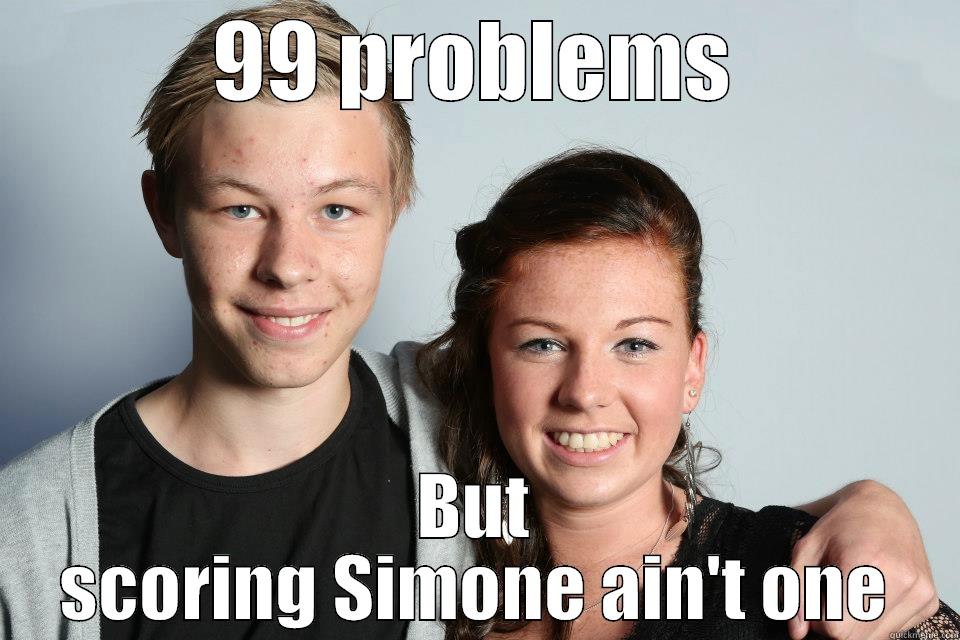 Spas Mads - 99 PROBLEMS BUT SCORING SIMONE AIN'T ONE Misc